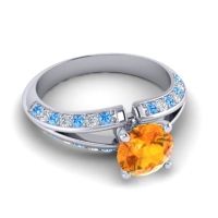 Modern Pave Udaya Ring