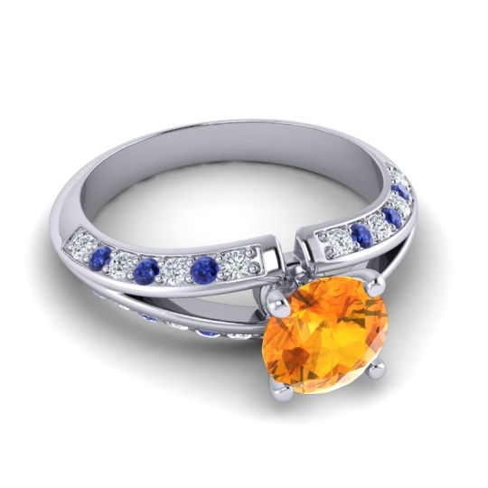 Modern Pave Udaya Ring