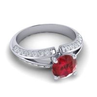 Modern Pave Udaya Ring