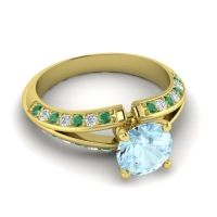 Modern Pave Udaya Ring