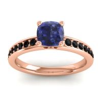Classic Cushion Pave Asada Ring, 6mm