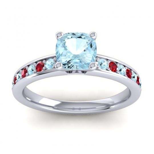 Classic Cushion Pave Asada Ring, 6mm