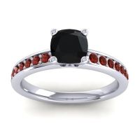 Classic Cushion Pave Asada Ring, 6mm