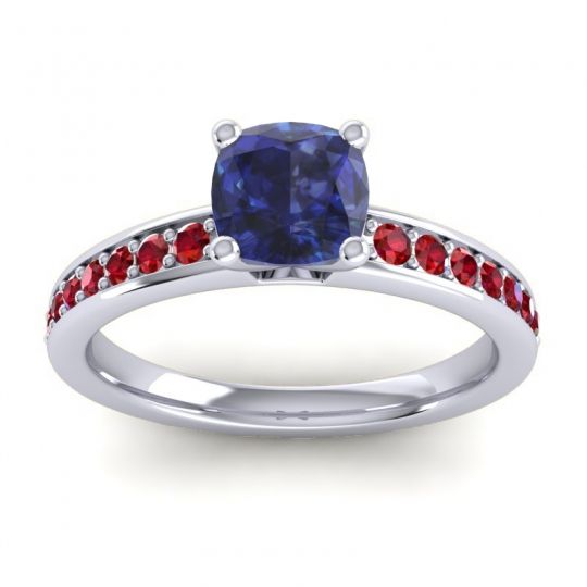 Classic Cushion Pave Asada Ring, 6mm
