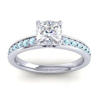 Classic Cushion Pave Asada Ring, 6mm