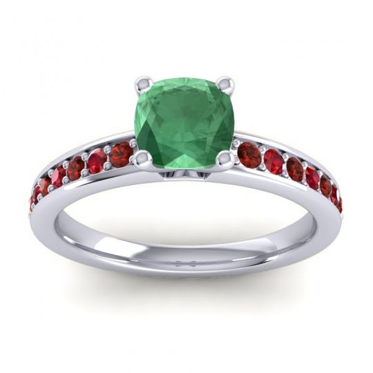 Classic Cushion Pave Asada Ring, 6mm