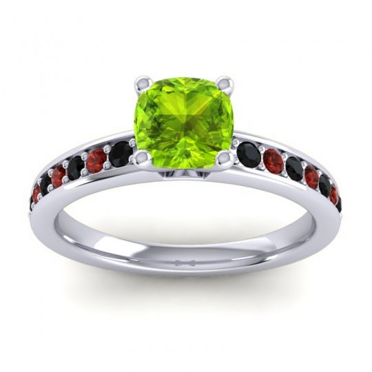 Classic Cushion Pave Asada Ring, 6mm