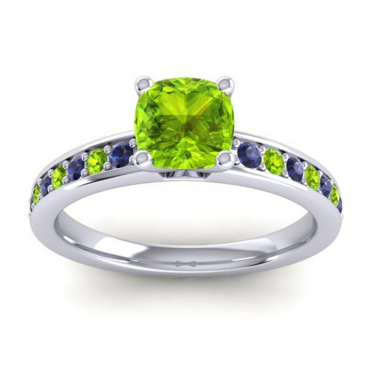 Classic Cushion Pave Asada Ring, 6mm