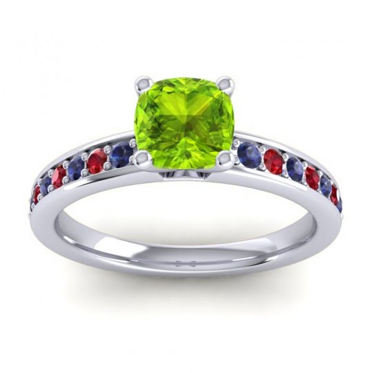 Classic Cushion Pave Asada Ring, 6mm