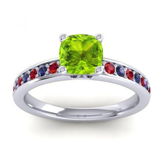 Classic Cushion Pave Asada Ring, 6mm