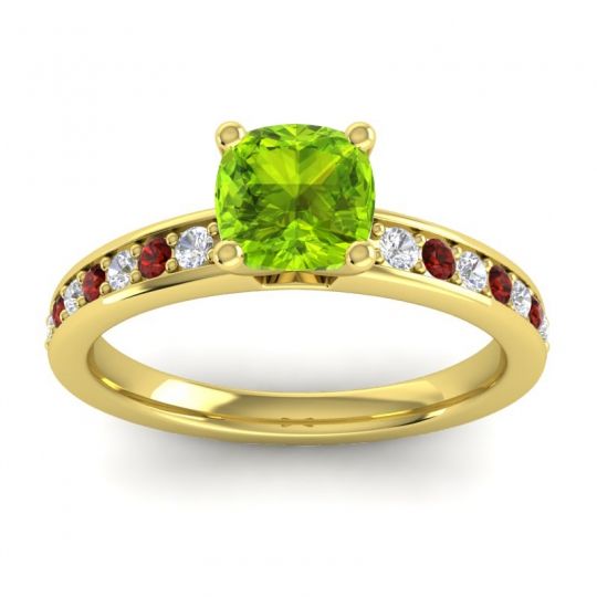 Classic Cushion Pave Asada Ring, 6mm