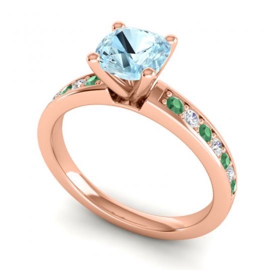 Classic Cushion Pave Asada Ring, 6mm