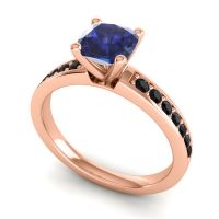 Classic Cushion Pave Asada Ring, 6mm