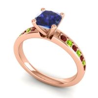 Classic Cushion Pave Asada Ring, 6mm