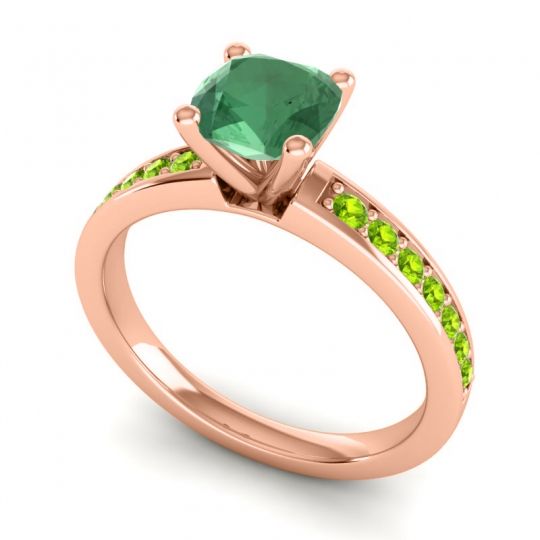 Classic Cushion Pave Asada Ring, 6mm