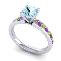 Classic Cushion Pave Asada Ring, 6mm