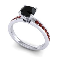 Classic Cushion Pave Asada Ring, 6mm