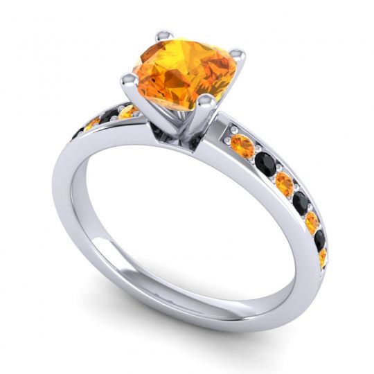 Classic Cushion Pave Asada Ring, 6mm