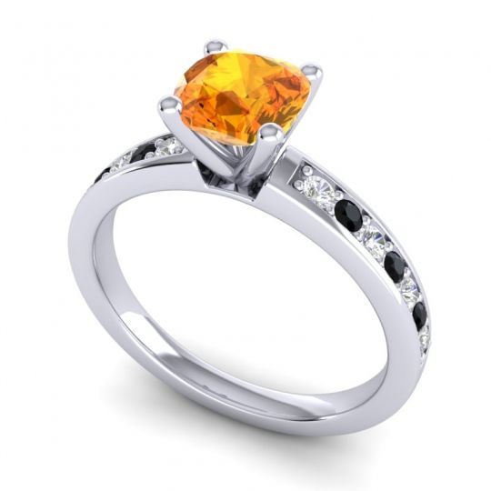 Classic Cushion Pave Asada Ring, 6mm