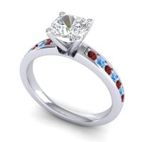Classic Cushion Pave Asada Ring, 6mm