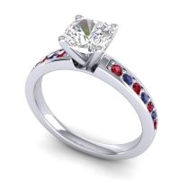 Classic Cushion Pave Asada Ring, 6mm