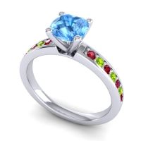 Classic Cushion Pave Asada Ring, 6mm