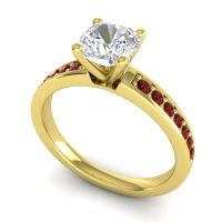 Classic Cushion Pave Asada Ring, 6mm