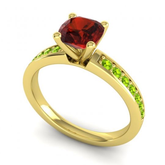 Classic Cushion Pave Asada Ring, 6mm