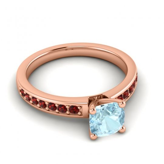 Classic Cushion Pave Asada Ring, 6mm