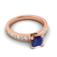 Classic Cushion Pave Asada Ring, 6mm