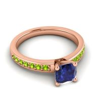 Classic Cushion Pave Asada Ring, 6mm