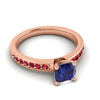 Classic Cushion Pave Asada Ring, 6mm
