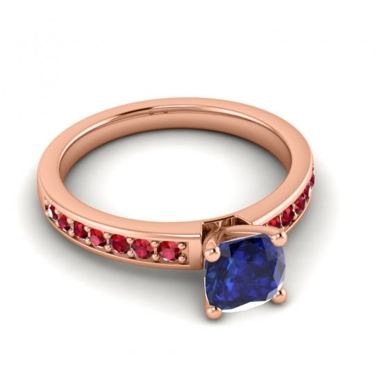 Classic Cushion Pave Asada Ring, 6mm
