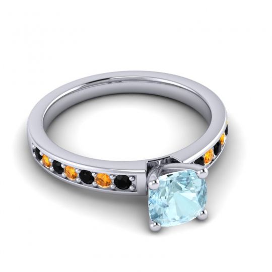 Classic Cushion Pave Asada Ring, 6mm