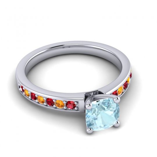 Classic Cushion Pave Asada Ring, 6mm