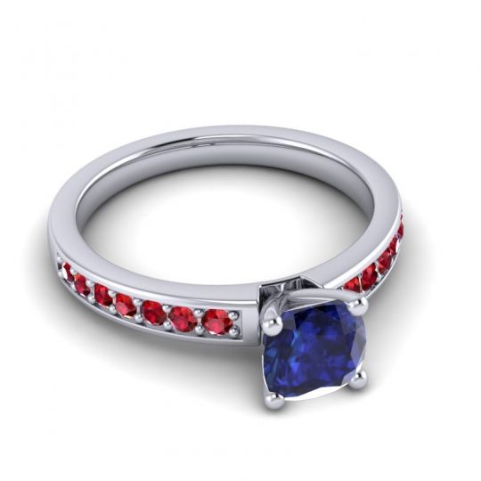 Classic Cushion Pave Asada Ring, 6mm