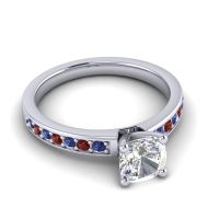 Classic Cushion Pave Asada Ring, 6mm