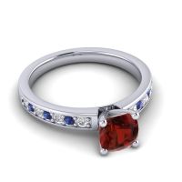 Classic Cushion Pave Asada Ring, 6mm