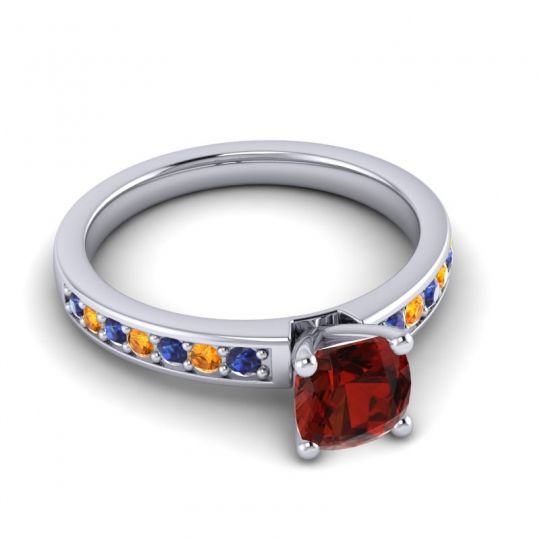 Classic Cushion Pave Asada Ring, 6mm