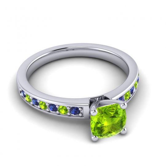 Classic Cushion Pave Asada Ring, 6mm