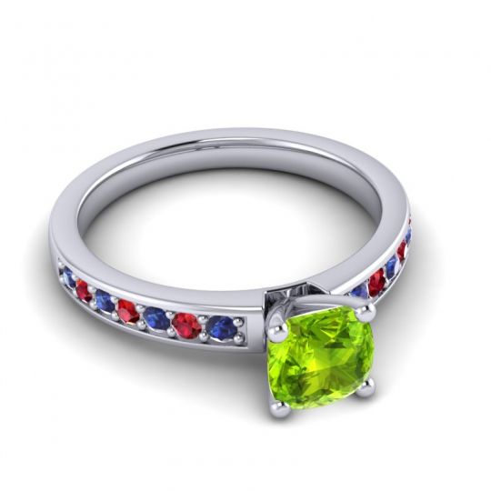 Classic Cushion Pave Asada Ring, 6mm