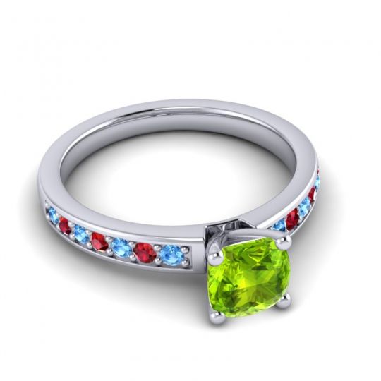 Classic Cushion Pave Asada Ring, 6mm