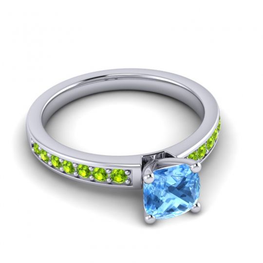 Classic Cushion Pave Asada Ring, 6mm