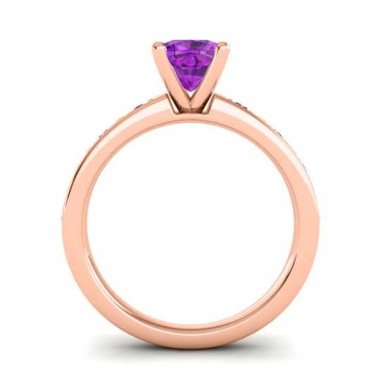 Classic Cushion Pave Asada Ring, 6mm