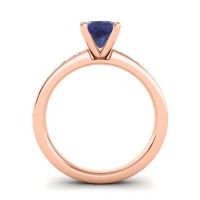 Classic Cushion Pave Asada Ring, 6mm