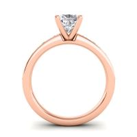 Classic Cushion Pave Asada Ring, 6mm