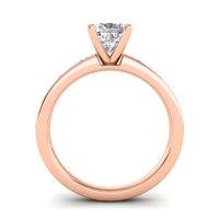 Classic Cushion Pave Asada Ring, 6mm