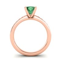 Classic Cushion Pave Asada Ring, 6mm