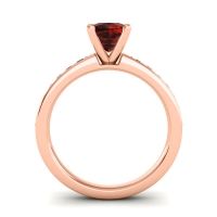 Classic Cushion Pave Asada Ring, 6mm