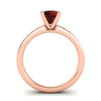 Classic Cushion Pave Asada Ring, 6mm